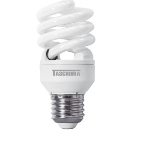 Lâmpada Fluorescente Espiral Luz Branca 15w 127v