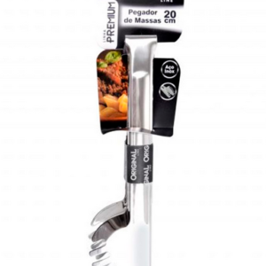 Pegador 20cm Massas Aço Inox Premium