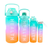 Kit 4 Garrafa Galão água Academia Fitness Antivazamento - Image 2